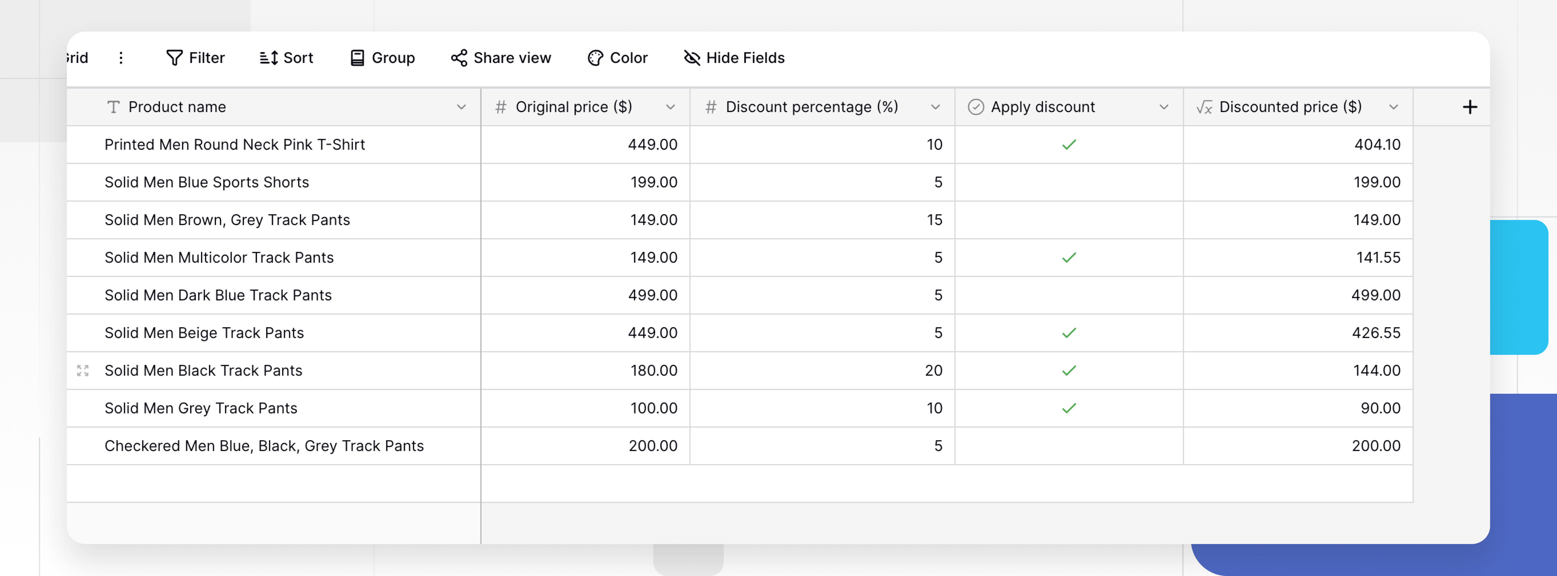 Add conditional discounts